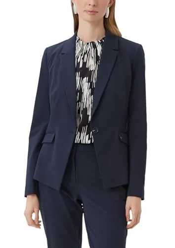 comma Blazer für Damen - Eleganter Blazer mit Reverskragen und taillierter Passform, ideal für Business und Freizeit.