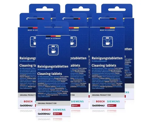 BOSCH 7x Bosch TCZ6001 Reinigungstabletten für Kaffeevollautomaten Reinigungstabletten
