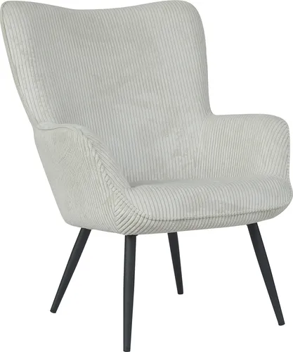Sessel Uta, weiß - Bequemer Lounge Sessel - Polstermöbel - Sessel mit hochwertigem Webstoffbezug, max. Belastbarkeit 130 kg und optimaler Sitzkomfort für entspannte Stunden.