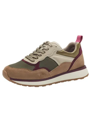 Tamaris Sneaker 1-23741-43 392 - Damen-Sneaker mit 3 cm Absatzhöhe, aus atmungsaktivem Textil für hohen Tragekomfort und stilvolles Design.