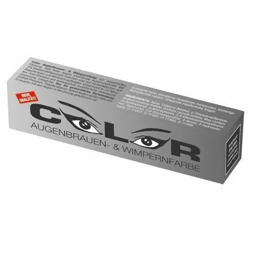 Comair Color Augenbrauen- und Wimpernfarbe tiefschwarz 15 ml