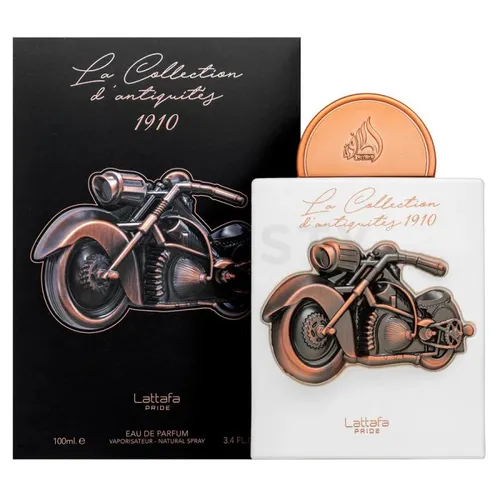Lattafa Pride Parfüm La Collection D'Antiquites 1910 Bike - Eau de Parfum mit 100 ml, verleiht einen einzigartigen Duft und ist ideal für besondere Anlässe.