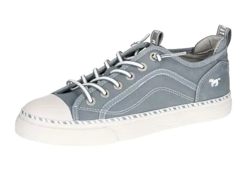 Mustang Damen 1376-308 Schnürhalbschuh, himmelblau, 39 EU