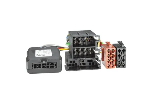 tomzz Audio Lenkradinterface passt zu Alfa Romeo 147 156 GT mit Mini ISO Anschluss KFZ-Adapter