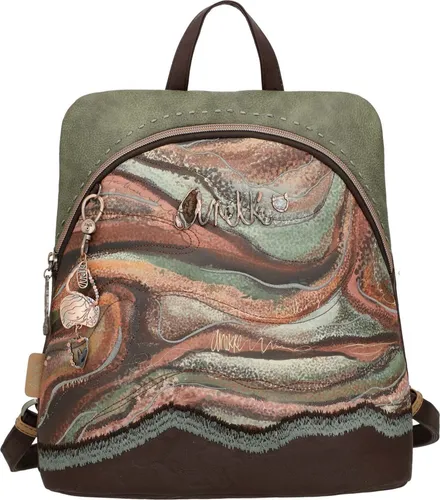 Anekke Core Outer Backpack Multicolor - Stylischer Freizeitrucksack mit stufenlos verstellbaren Schultergurten und geraümigem Hauptfach für optimalen Stauraum und schnellen Zugriff auf Ihre Wertsachen.