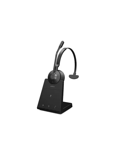 JABRA Engage 45 SE Headset Base - Schwarz, kabelloses Mono On-Ear Headset mit bis zu 13 Stunden Akku und fortschrittlicher Sprachqualität für professionelle Anrufe