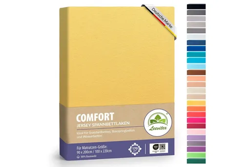 Bett- und Haushaltswäsche Gelb von Leevitex