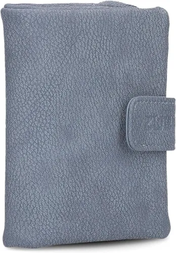 Zwei Damen Geldbörse MW5 - Elegante Brieftasche aus Kunstleder - Damen-Geldbörse aus hochwertigem, weichem Kunstleder mit Druckknopf und Reißverschluss, bietet Platz für 6 Karten und ein Münzfach - ideal für stilbewusste Frauen.