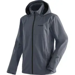 MAIER SPORTS Altid 2.0 M He-Jacke graphite 60 - Grau - Vielseitige Herren Outdoorjacke mit mTEX 10.000 für optimalen Wetterschutz. Atmungsaktiv und wasserabweisend mit praktischer Kapuze - ideal für Wanderungen bei jedem Wetter.