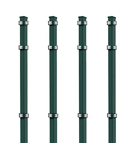 Koll Living 4X Eckpfosten, 40x40x2000 mm, grün in grün von Koll Living