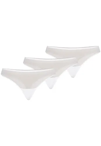 Teyli String Tanga Damen 3er Pack mit zarter verziert