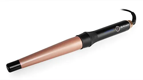 Orbegozo PL 1160 Lockenstab, Keramikbeschichtung, schwenkbar, für alle Haartypen geeignet, 40 W, mehrfarbig