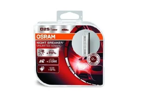 OSRAM 66240XNB-HCB Glühlampe Xenarc Silverstar D2S Duo Box Glühbirne Auto