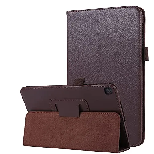Lobwerk Hülle für Samsung Galaxy Tab A7 Lite 2021 SM-T220 SM-T225 8.7 Zoll Smart Cover Etui mit Standfunktion Braun