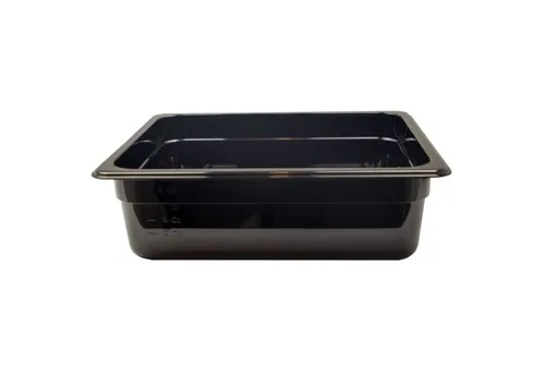 Airbrush-City Thermobehälter Kunststoff GN 1/2 Polycarbonat schwarz Gastronormbehälter GN-Behälter 6,5 Liter Tiefe 100mm, (1-tlg)