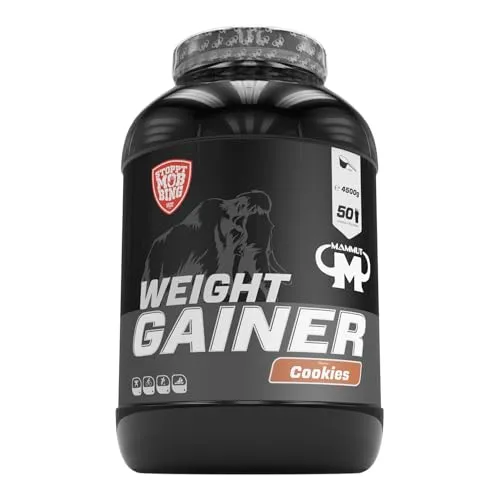 Mammut Nutrition Crash Weight Gainer Pulver Cookies – 4,5 kg