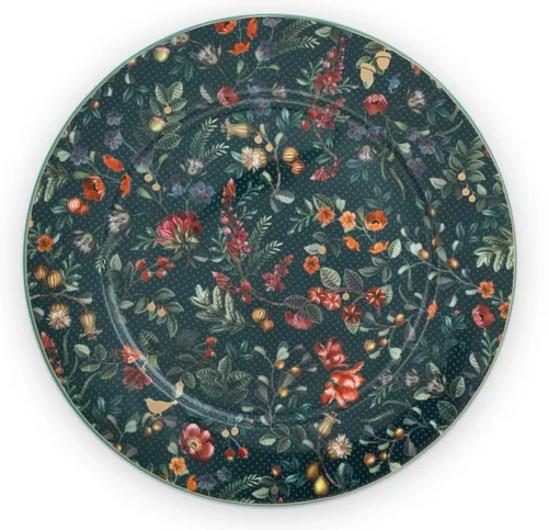 PIP STUDIO Winter Wonderland Overall Dark Blue Platzteller in blau von Pip Studio