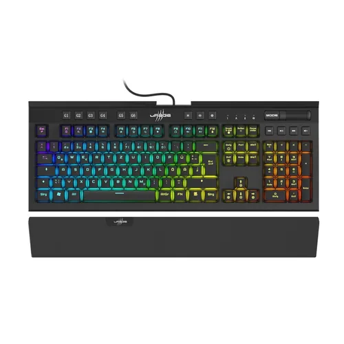 uRage Gaming-Tastatur Exodus 900 Mechanical mit braunen Switches