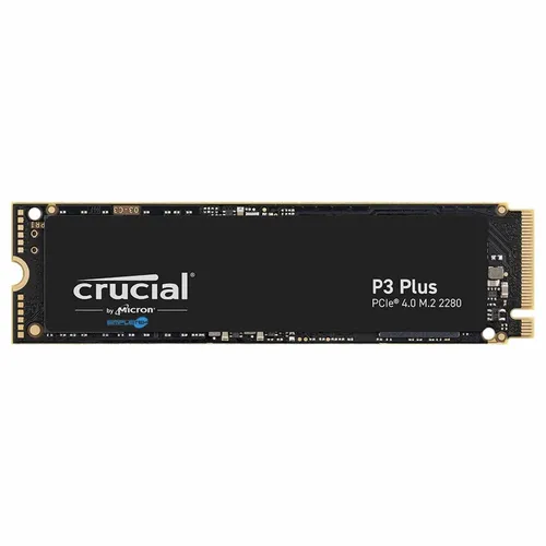 Crucial P3 Plus SSD 500GB M.2 PCIe Gen4 NVMe - Blitzschnelle Ladezeiten mit bis zu 4.700 MB/s für optimale PC-Leistung