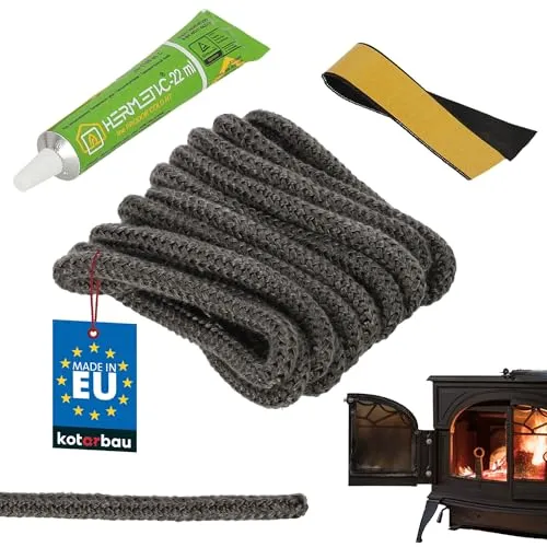 KOTARBAU® Dichtschnur für Kaminofen 2,5 m