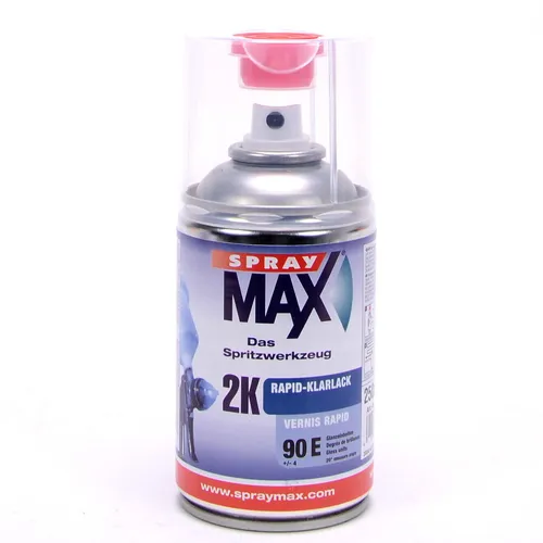 Spray Max 2K Rapid Klarlack Benzinfest Schnelltrocknend Autolack 250ml 684064