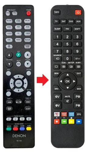 Fernbedienung geeignet für DENON RC-1253 von ARKAIA