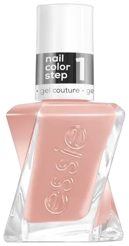 Essie Gel Couture Nagellack 504 Of Corset - Veganer Gel-Nagellack mit Flex.e Gel Technologie, der bis zu 15 Tage hält und einen glasklaren Glanz bietet – perfekt für makellose Nägel.