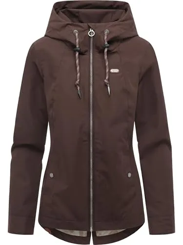 Ragwear Damen Übergangsjacke Monadde Dark Choco Gr. L – Wasserdicht & Atmungsaktiv - Diese sportliche Übergangsjacke für Damen bietet zuverlässigen Wetterschutz und modernen Stil. Mit tailliertem Schnitt, funktionalen Details und atmungsaktivem Material ist sie ideal für wechselhafte Bedingungen im Alltag.
