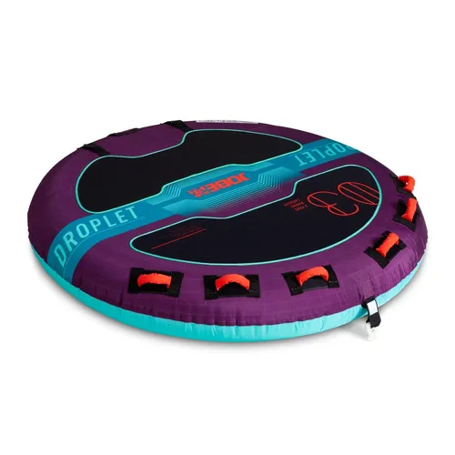 Jobe DROPLET TOWABLE 3 Personen Tube - Schleppring für Spaß auf dem Wasser - Erleben Sie aufregenden Wasserspaß mit der Jobe DROPLET TOWABLE. Ideal für bis zu 3 Personen, sorgt dieser Funtube für unvergessliche Momente auf dem Wasser. Robuste Konstruktion für lange Haltbarkeit.