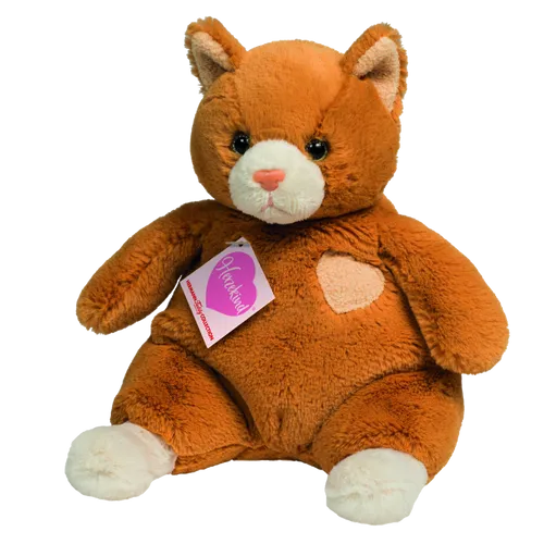 Teddy Hermann 93858 Katze Mme Miau 24 cm Stoff/Plüsch/Kuscheltier Neu