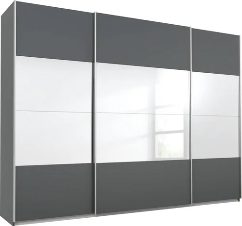 rauch ORANGE Quadra Schwebetürenschrank in grau von Rauch