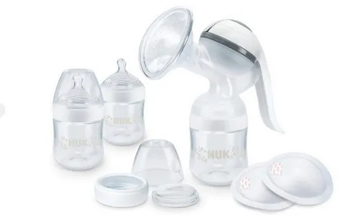 NUK Handmilchpumpe Set