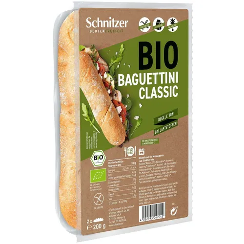 Schnitzer Baguettini Bianco glutenfrei