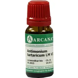 Antimonium Tartaricum LM 6 Dilution 10 ml