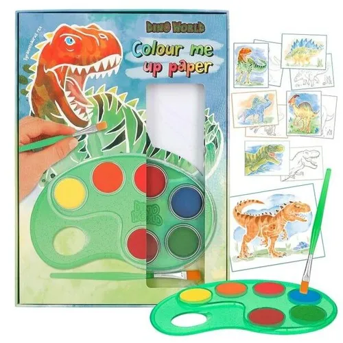 DINO WORLD COLOR ME UP PAPER VON DEPESCHE NEU