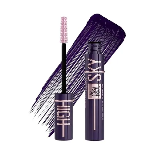 Maybelline Lash Sensational Sky High Mascara Plum Twilight 7,2 ml - Entdecken Sie die Maybelline LASH SENSATIONAL Sky High Mascara in Plum Twilight! Diese Wimperntusche sorgt für beeindruckende Länge und Volumen und verleiht Ihrem Blick einen fesselnden Ausdruck. Ideal für jeden Anlass!