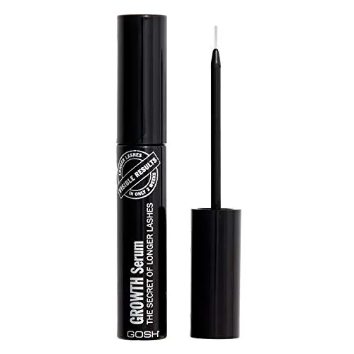 GOSH Growth Serum für lange & dichte Wimpern I Pflege & Wachstum für Wimpern I Wimpernwachstum bei täglicher Anwendung I Einfache Applikation mit integriertem Pinsel I Parfümfrei
