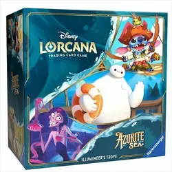 NoName Lorcana: Azurite Sea - Illumineer's Trove - E- (Englisch) - Gesellschaftsspiel mit einzigartigen Charakteren und spannenden Abenteuern, ideal für Fans von Sammelkartenspielen.