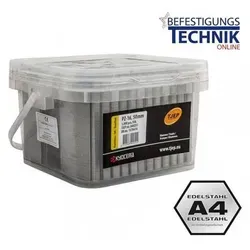 TJEP PZ-16 Klammern 50 mm – Rostfrei und geharzt - Tacker Zubehört mit 50 mm Länge, ideal für langlebige Verbindungen und beständig gegen Rost, perfekt für professionelle Anwendungen.