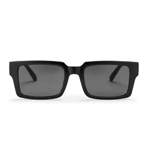 CHPO STELLAR Sonnenbrille Black/Black - Stylische Unisex-Sonnenbrille mit UV-Schutz, ideal für jeden Anlass und perfekten Tragekomfort.