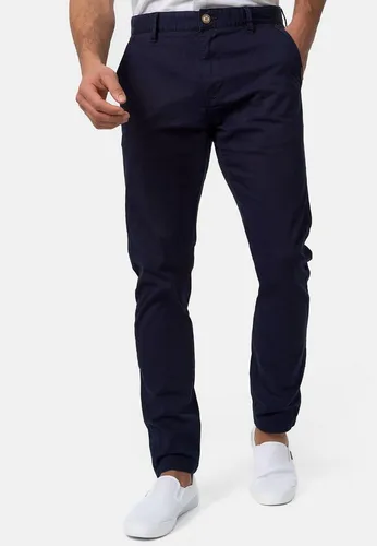 Indicode Chinohose Cherry - Wanderhosen aus 98% Baumwolle und 2% Elasthan, mit stylishem Gürtel und hohem Kombi-Potenzial für verschiedene Looks, bequem und vielseitig einsetzbar.