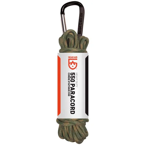 GearAid Paracord 550 Seil (Größe 9m, gruen)