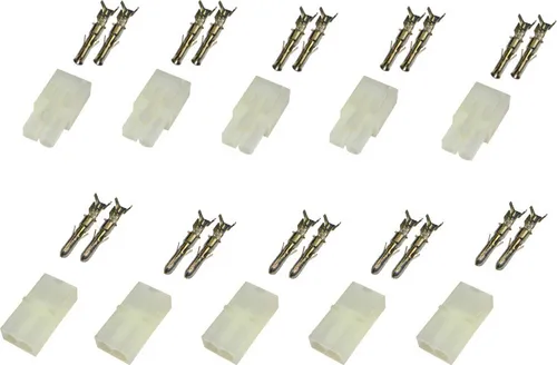 Paar Marfitec T135 Steckverbinder kompatibel mit Tamiya (Stecker / Buchse) crimp Set 5
