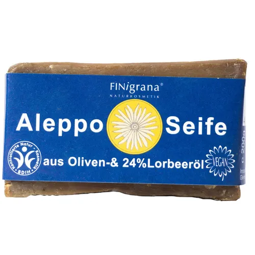 Finigrana Alepposeife 24% Lorbeeröl   200g