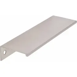 Siro - Griffleiste Möbelgriff Crevan La 48 Mm, L 145 Mm, Alu Vernickelt Feingeschliffen