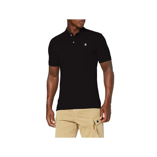 G-STAR RAW Herren Dunda Slim Polo in schwarz von G-STAR