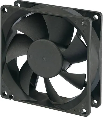 Produktbild TRU COMPONENTS RD8025B12L Axiallüfter 12 V/DC