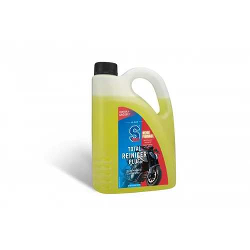 Dr.Wack Motorradreiniger S100 Total Reiniger Plus, Gel, 2L - Reiniger & Entfettungsmittel für alle Motorradoberflächen, entfernt mühelos Insekten und Öl, trocknet fleckenfrei ohne Abledern - Made in Germany.