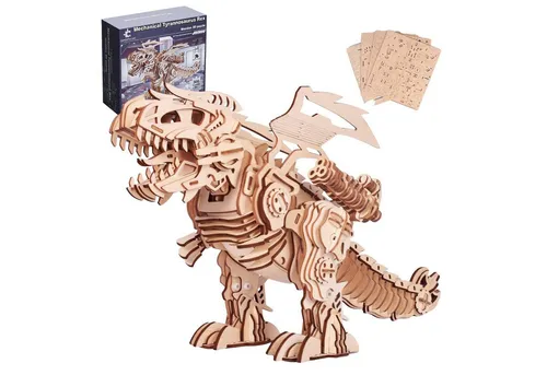 HomeGuru 3D-Puzzle Modellbausatz,3D Holzpuzzle,mechanisches Modell,Geschenk,Hobby, 366 Puzzleteile