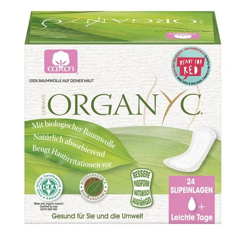 Organyc Slipeinlage - Leichte Tage 24Stk Hygienemittel